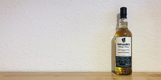 Caol Ila 10yo by Weinquelle's Whisky Choice (Single Malt Scotch Islay Whisky Peated Tasting Notes BarleyMania Blog)