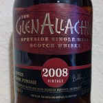 The GlenAllachie 2008 Cuvee (Speyside Single Malt Scotch Whisky Kirsch Import Tasting Notes BarleyMania Blog)