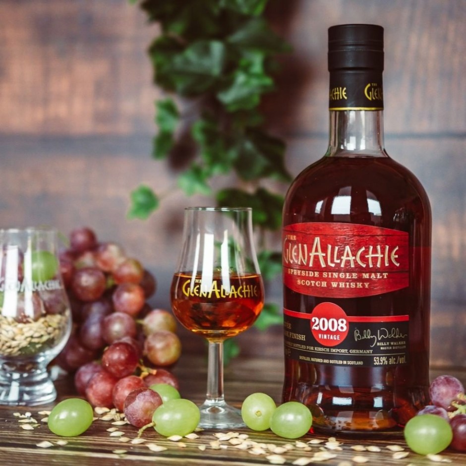 The GlenAllachie 2008 Cuvee (Speyside Single Malt Scotch Whisky Kirsch Import Tasting Notes BarleyMania Blog)
