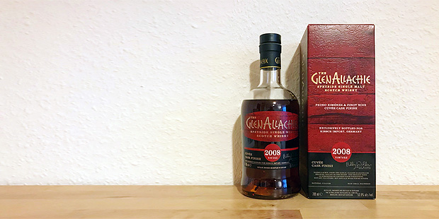 The GlenAllachie 2008 Cuvee (Speyside Single Malt Scotch Whisky Kirsch Import Tasting Notes BarleyMania Blog)
