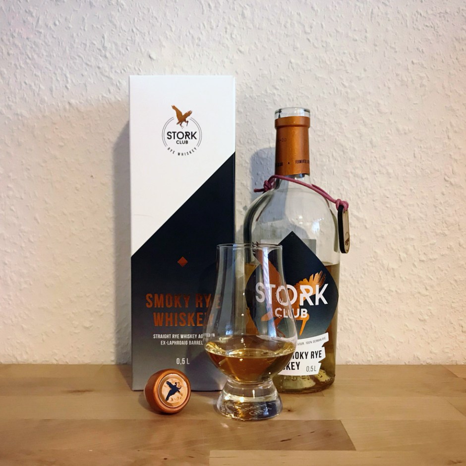 Stork Club Smoky Rye Whiskey (Islay Laphroaig Cask Limited Edition Whisky Blog Tasting Notes BarleyMania Berlin)