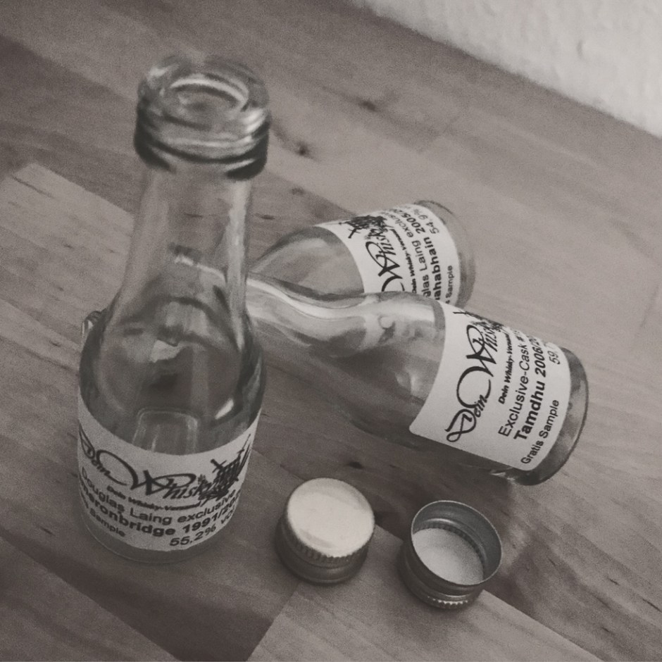 3x Scotch Whisky by DeinWhisky.de (Single Malt Grain Douglas Laing Cameronbridge Bunnahabhain Islay Tamdhu Tasting Notes Blog)