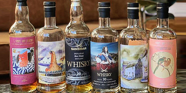 Sansibar Whisky Blind Tasting via Zoom (Single Cask Malt Scotch Indie Bottling Blog BarleyMania)