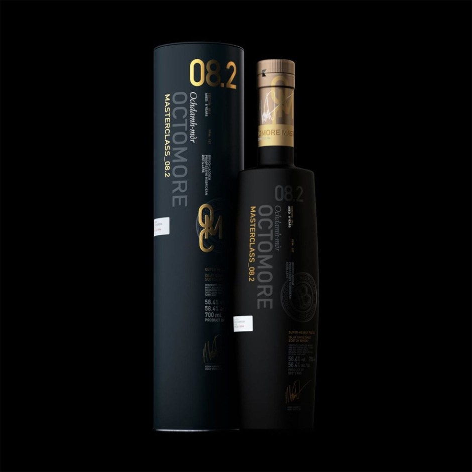 Octomore Masterclass 08.2 by Bruichladdich (Peated Islay Single Malt Scotch Whisky Blog Tasting Notes BarleyMania)