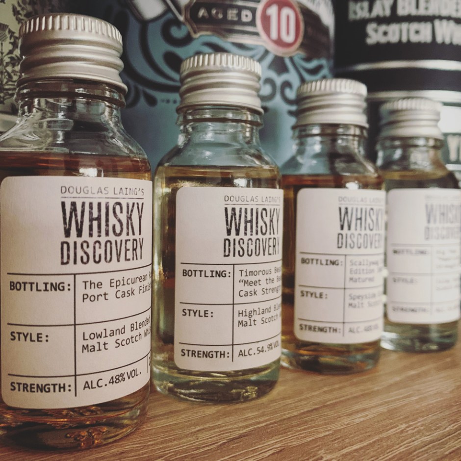 Douglas Laing & Co.'s Whisky Discovery Tasting (4x Remarkable Regional Malts Scotch Zoom Event BarleyMania)