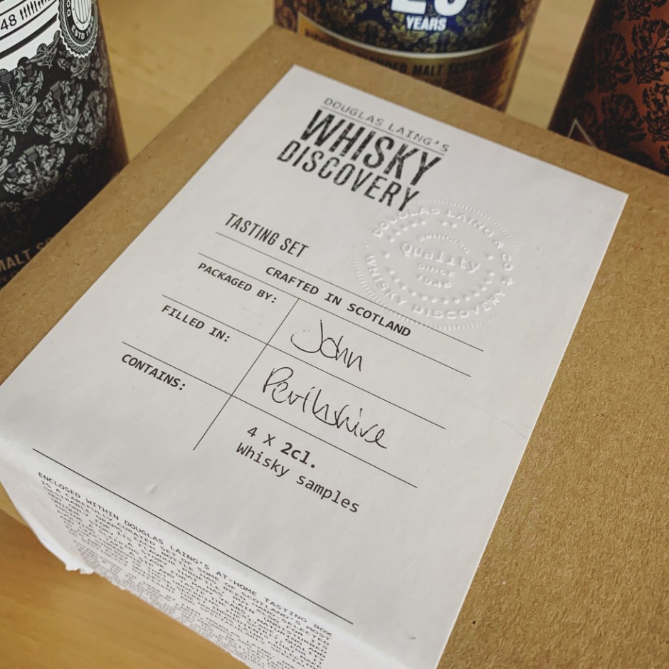 Douglas Laing & Co.'s Whisky Discovery Tasting (4x Remarkable Regional Malts Scotch Zoom Event BarleyMania)