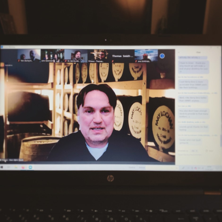 Fary Lochan Distillery Danish Whisky Tasting (Single Malt Denmark Prineus Online Virtual Event)