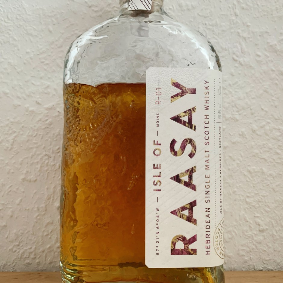 Isle of Raasay Distillery Hebridean Single Malt Scotch Whisky Batch 1 (BarleyMania Blog Tasting Notes)