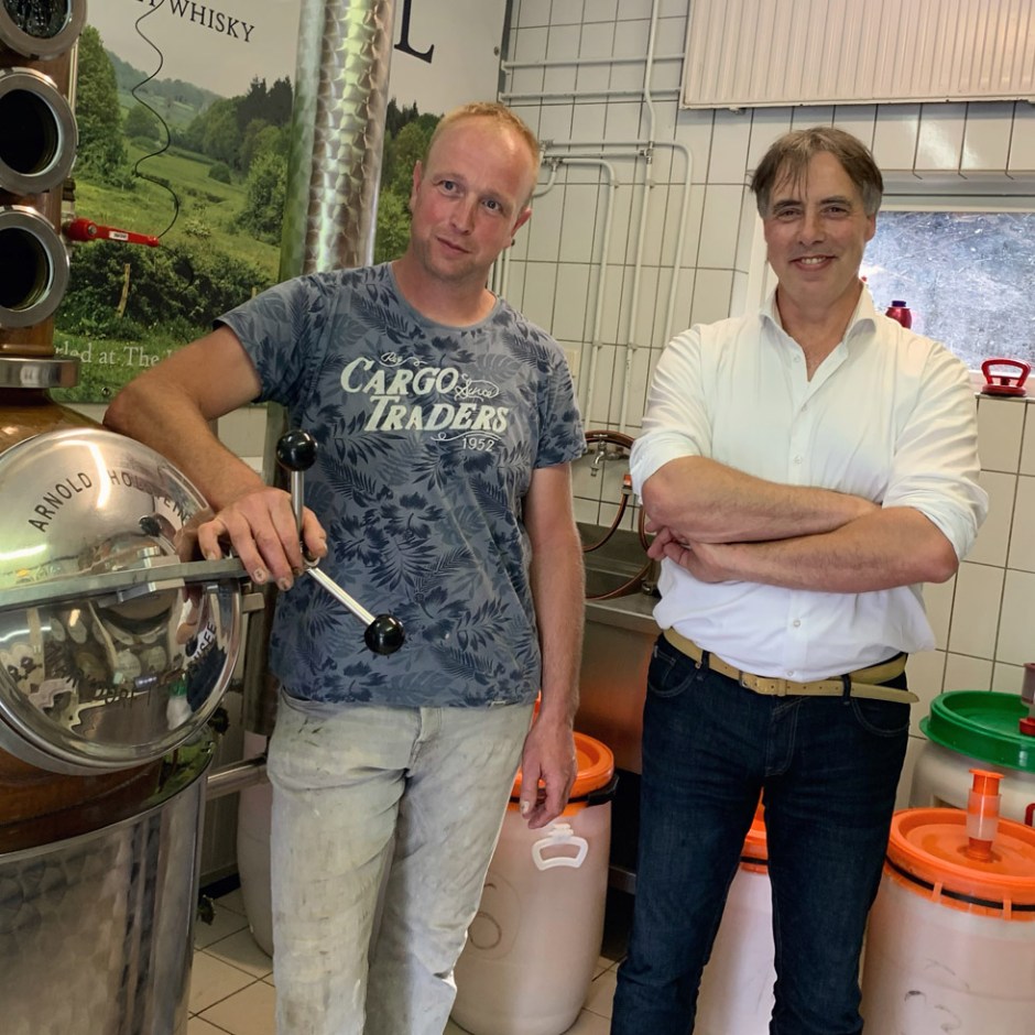 Visiting the Klein Amerika Distillery in the Netherlands (Zevendal single Malt Whisky Micro Brennerei BarleyMania)