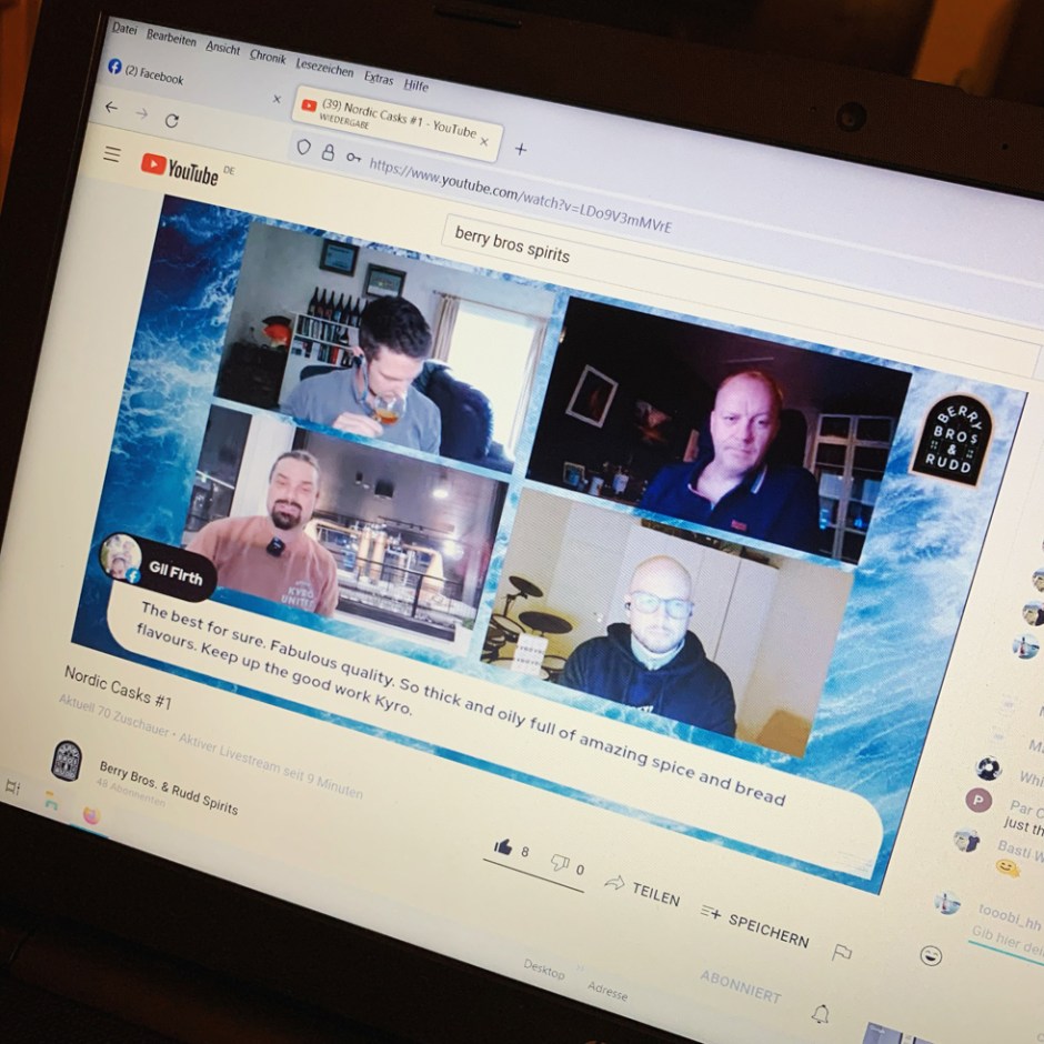 The Nordic Casks Whisky Tasting by Berry Bros & Rudd (Fary Lochan Kyrö Myken High Coast Virtual Single Malt Event)