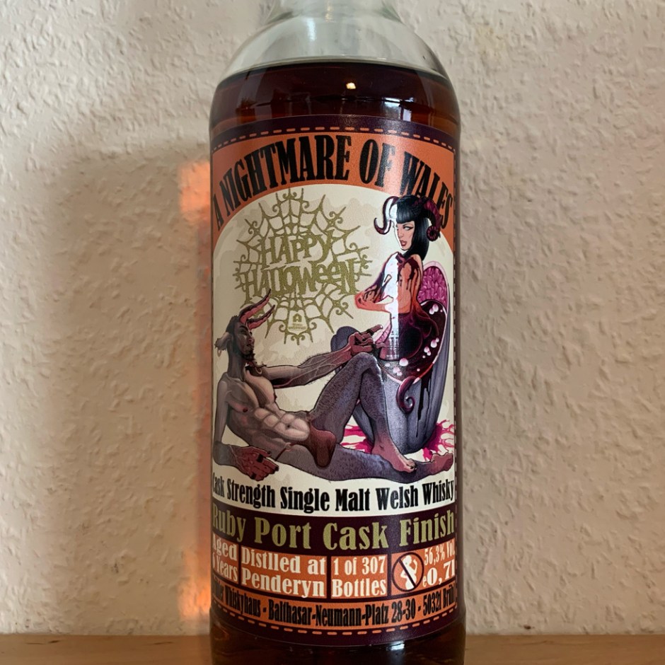 Penderyn 6yo Ruby Port Finish by Brühler Whisky Haus (A Nightmare Of Wales Single Malt Whisky Cask Review Tasting Notes)