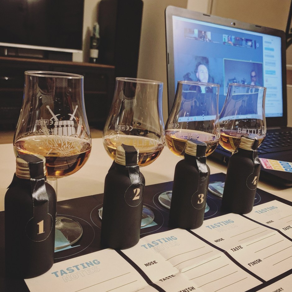 Black Bottle Blended Whisky (Alchemy Series Virtual Tasting Experience Distell BarleyMania Blog)
