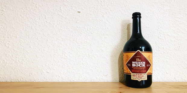 Tilos Weizenbock Batch 2 with Finish in North of Scotland 47yo Cask (Barrel-aged Craft Beer Grain Whisky Tasting Notes The Caskhound)