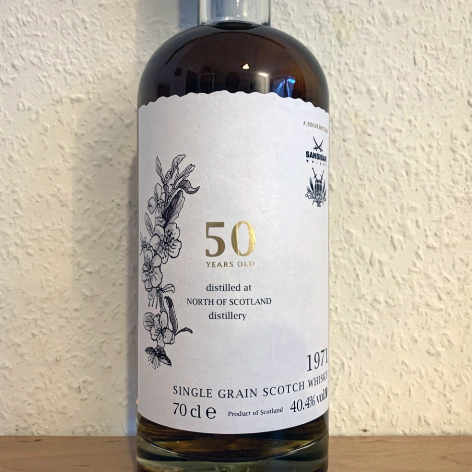 North of Scotland 50yo by DeinWhisky.de & Sansibar (Single Cask Grain Scotch Whisky Blog Tasting Notes BarleyMania)