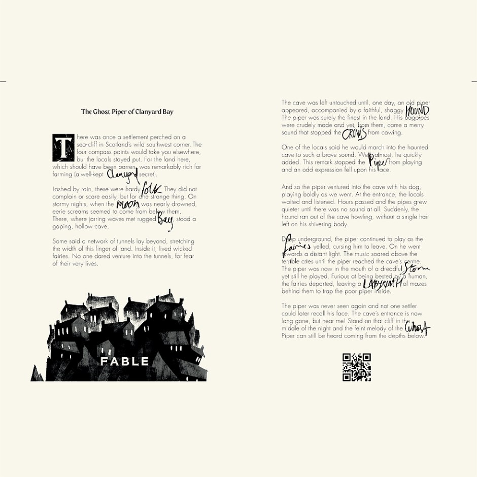 FABLE Whisky from Glasgow: Story-driven Indy Bottler ("The Ghost Piper of Clanyard Bay")