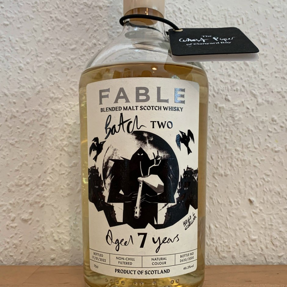 Label shot of FABLE Blended Malt Scotch Whisky - Batch Two