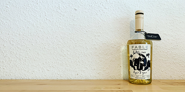 Full shot of FABLE Blended Malt Scotch Whisky - Batch Two