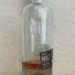 Label shot of Fading Hill German Single Malt Whisky
