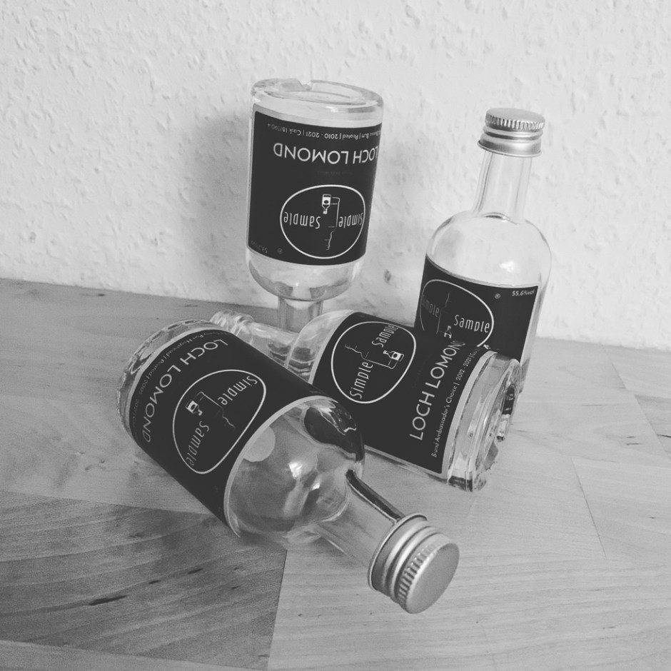 "Ambassador's Choice" Single Cask Whisky Tasting by Loch Lomond and Simple Sample