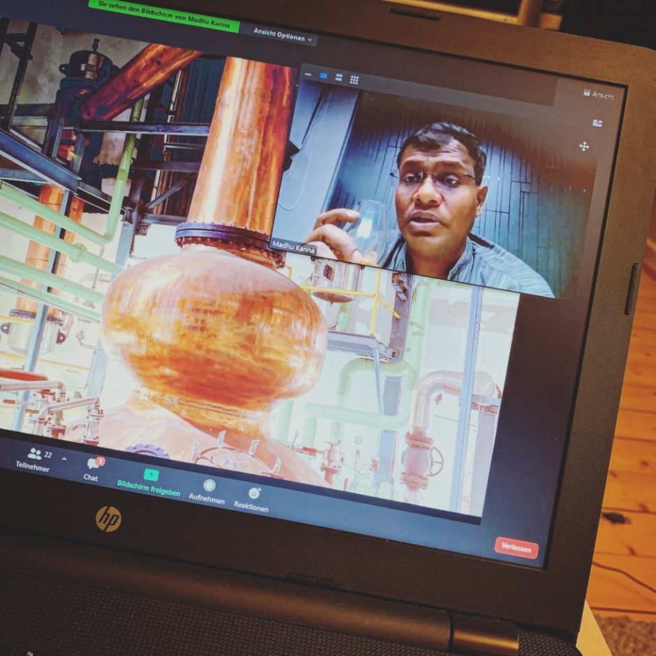 Indri Trini Indian Single Malt Whisky Virtual Launch Event by Prineus