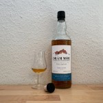 Full shot of Williamson 7yo Blended Malt Islay Scotch Whisky by Dram Mor