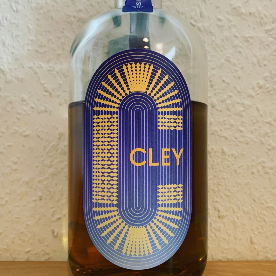 Label shot of Cley Dutch Single Malt Whisky 4yo "Secret Islay Batch No.1"