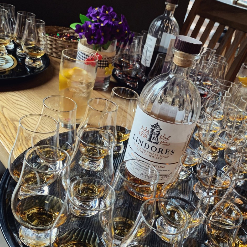 Impressions of Prineus' exclusive Lindores Abbey whisky tasting at restaurant Hoi An in Hamburg-Harburg