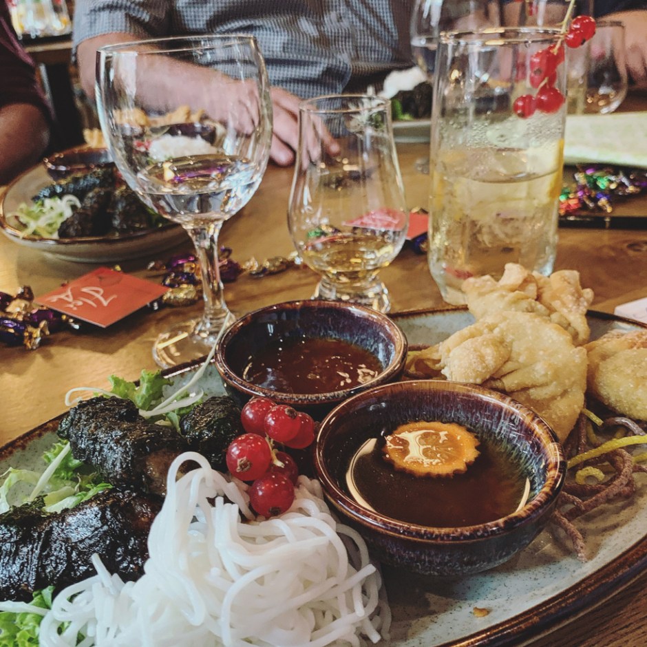 Impressions of Prineus' exclusive Lindores Abbey whisky tasting at restaurant Hoi An in Hamburg-Harburg