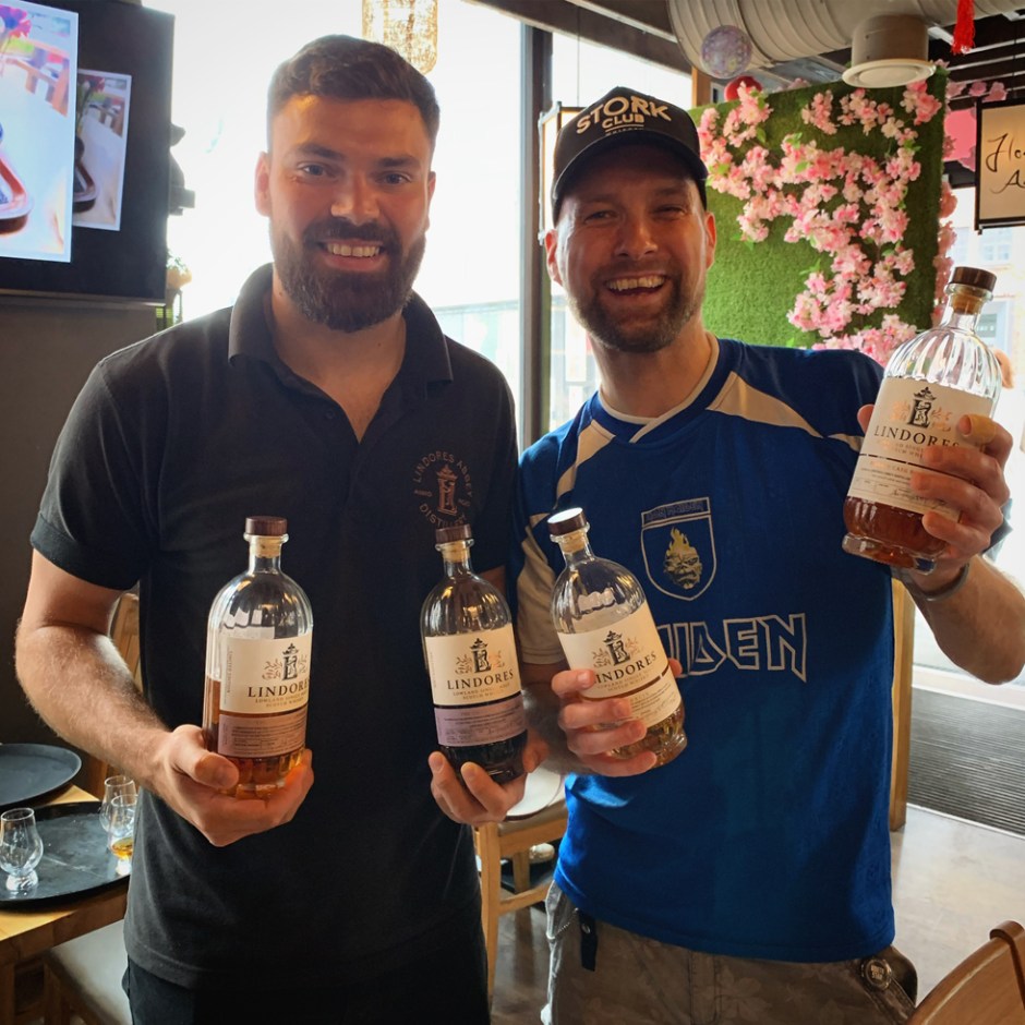 Impressions of Prineus' exclusive Lindores Abbey whisky tasting at restaurant Hoi An in Hamburg-Harburg