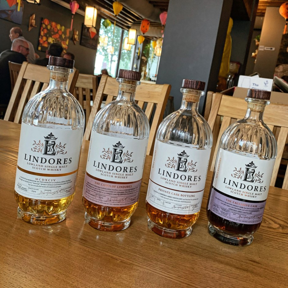 Impressions of Prineus' exclusive Lindores Abbey whisky tasting at restaurant Hoi An in Hamburg-Harburg