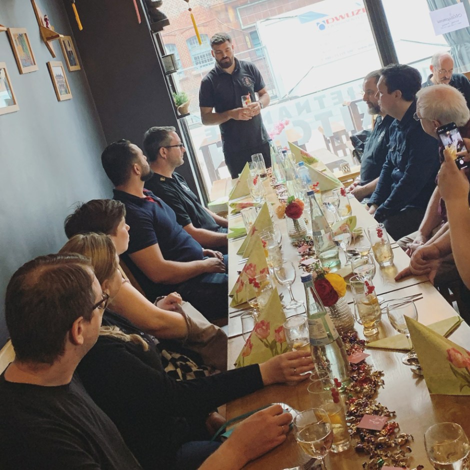 Impressions of Prineus' exclusive Lindores Abbey whisky tasting at restaurant Hoi An in Hamburg-Harburg