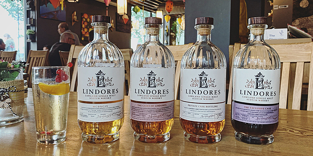 Impressions of Prineus' exclusive Lindores Abbey whisky tasting at restaurant Hoi An in Hamburg-Harburg