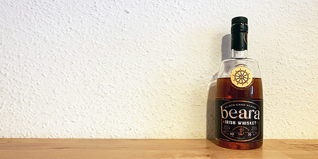 Header image of Black Cask Blend by Beara Distillery in Ireland (via BarleyMania Whisky Blog)