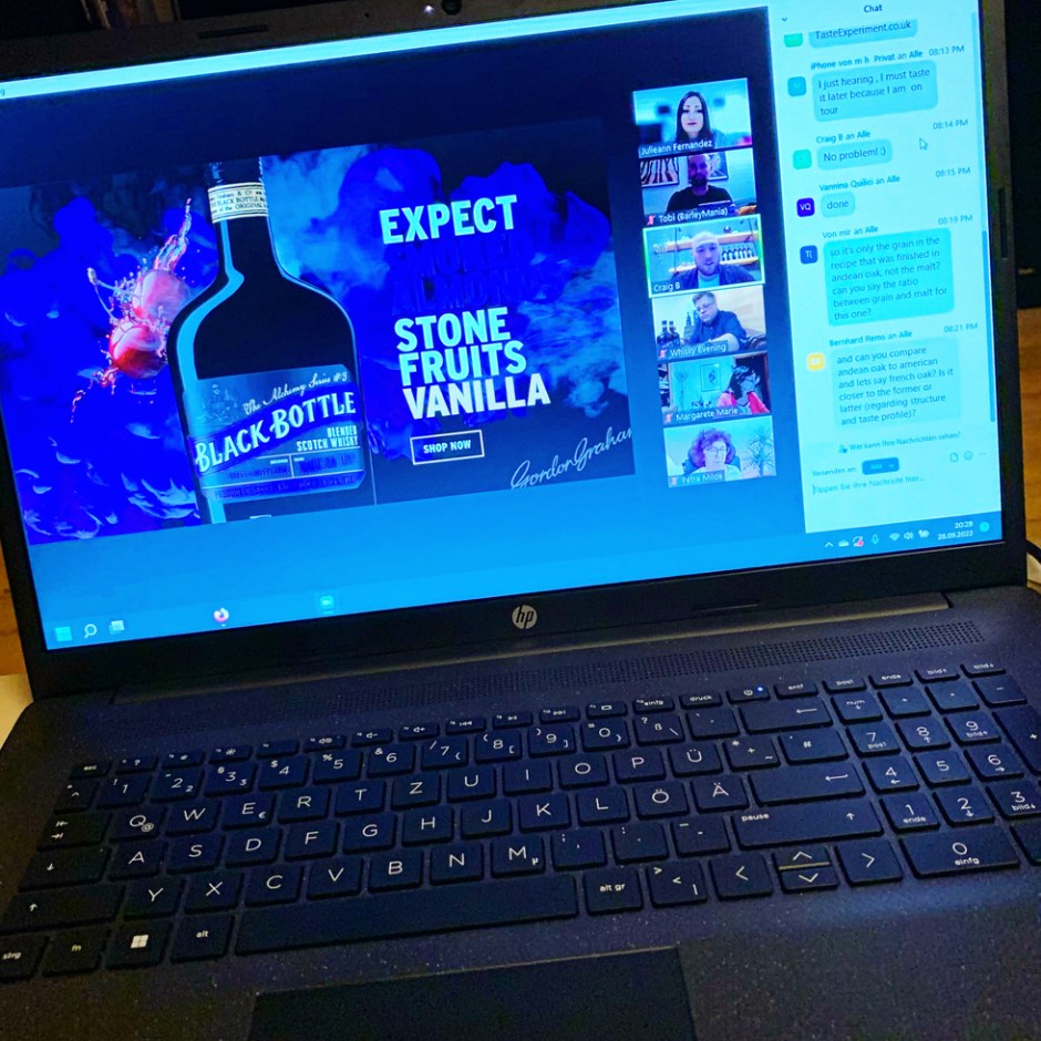 Impressions of Black Bottle Alchemy "Andean Oak" and "Smoke & Dagger" Virtual Launch Tasting Event (BarleyMania)