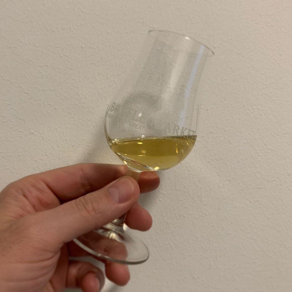Dram shot shot of Fable Blended Malt Scotch Whisky Batch Three