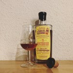 Full shot of Liber 15yo "El Diablito Sulfuroso by The Caskhound (Spanish Single Malt Whisky PX Sheery Cask)
