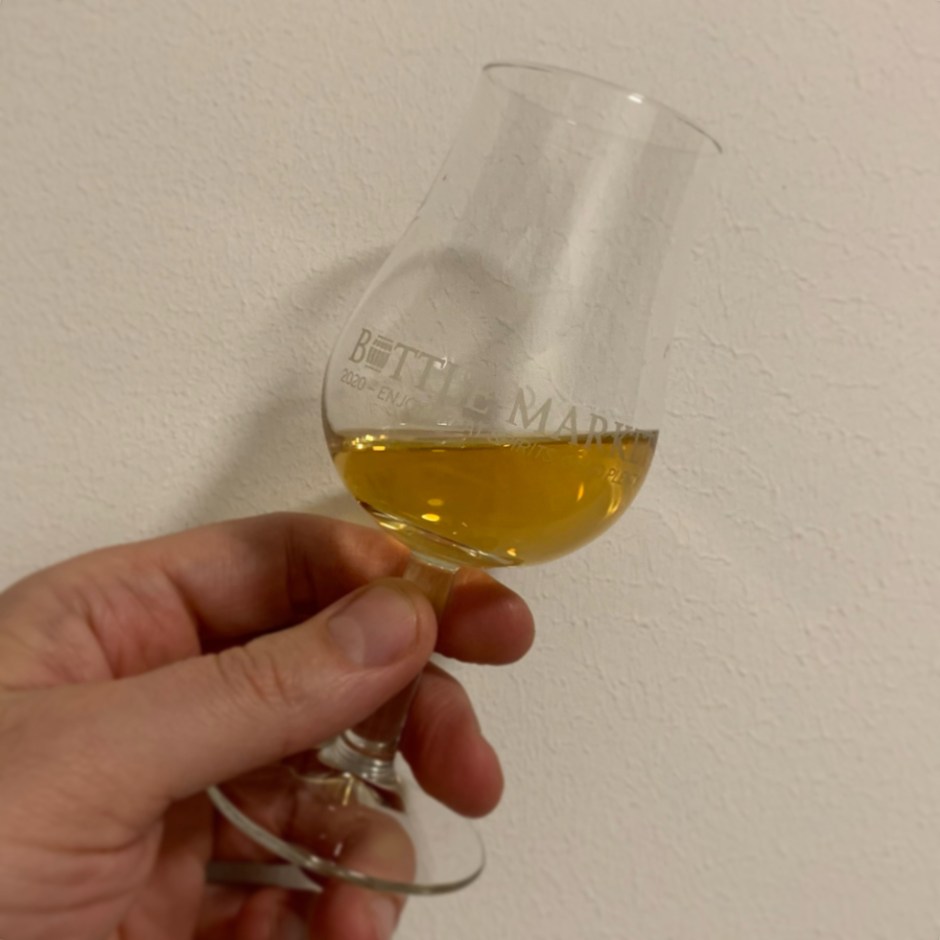 Dram shot of Waterford Peated: Ballybannon 1.1 Single Malt Irish Whisky