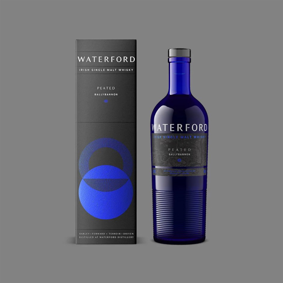 Promo shot of Waterford Peated: Ballybannon 1.1 Single Malt Irish Whisky