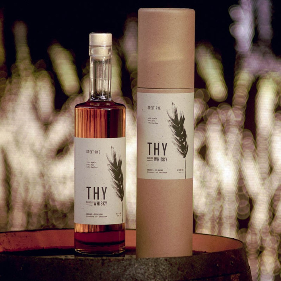 Promo shot of Thy Whisky Spelt-Rye