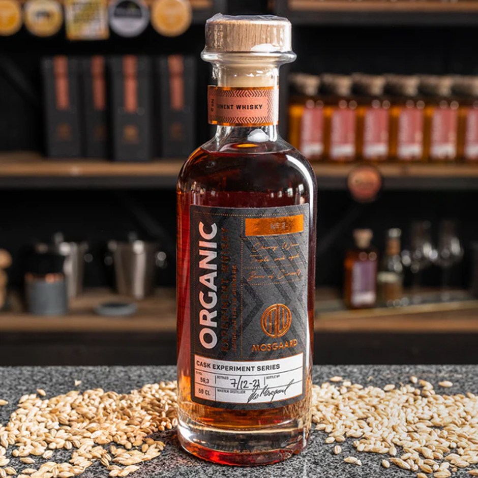 Promo shot of Mosgaard Cask Experiment Series No 2