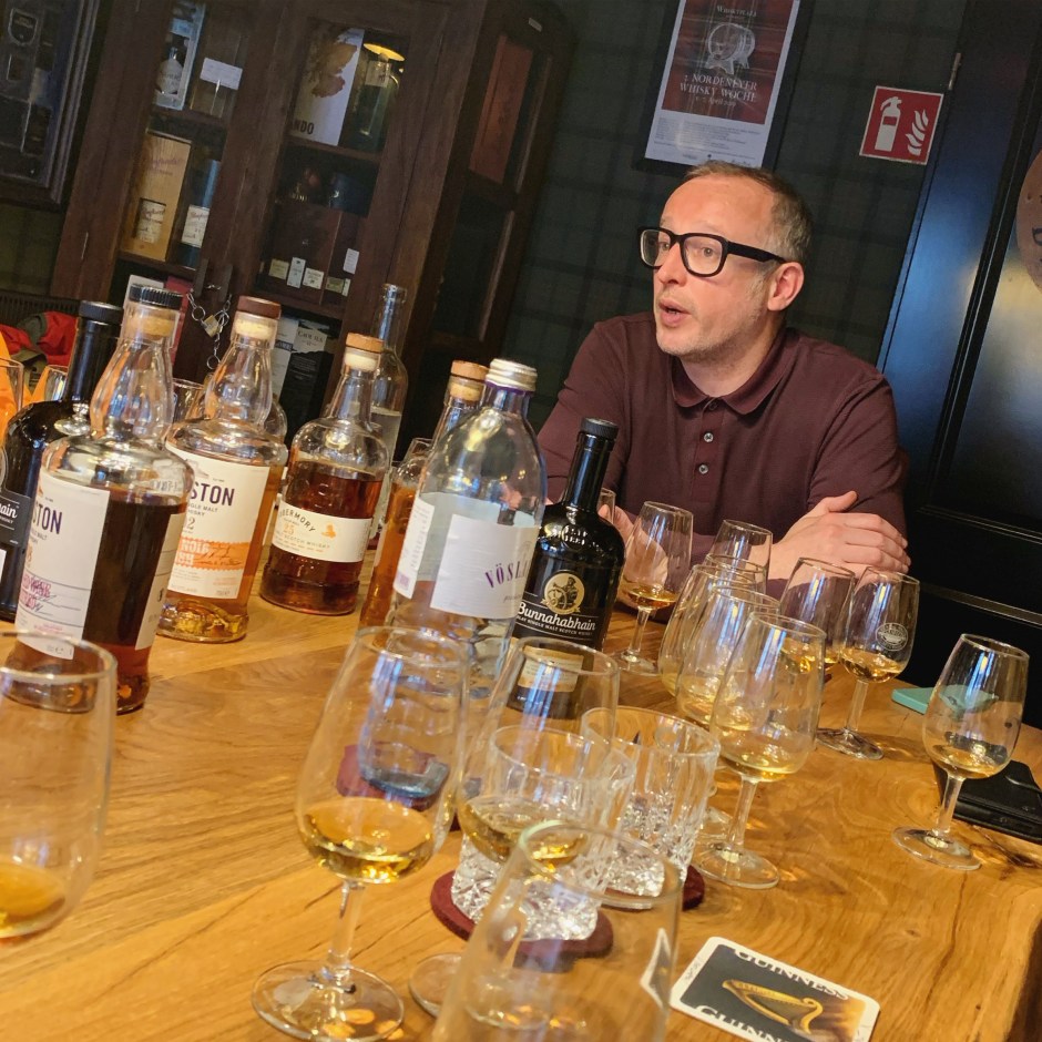 Impressions of Distell Group Masterclass at Whiskyplaza in Hamburg (Bunnahabhain, Deanston, Tobermory, Ledaig)