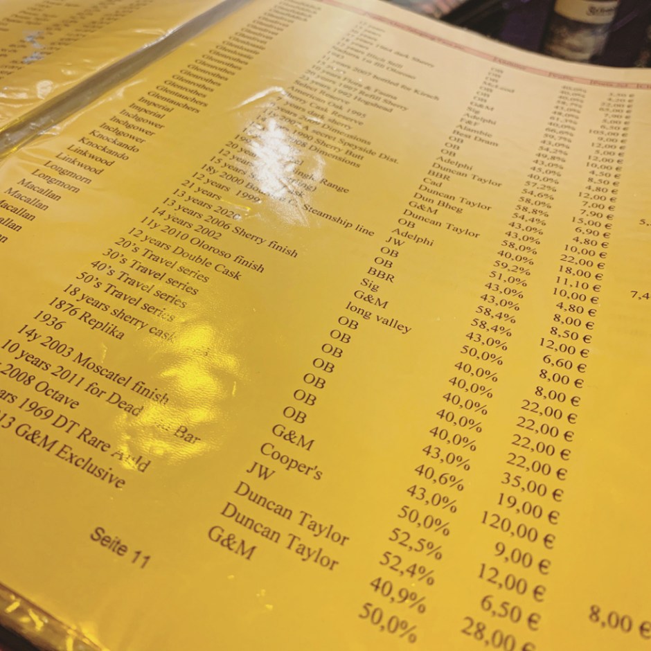 Impressions of Dead End Whisky Bar in Aschaffenburg