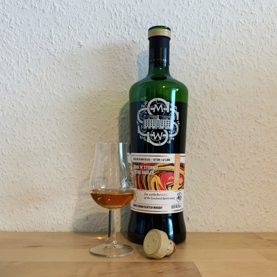 Glasgow Distillery 6yo Single Grain Whisky "G16: Dark 'n' stormy creme brulee" by The Scotch Malt Whisky Society (SMWS)