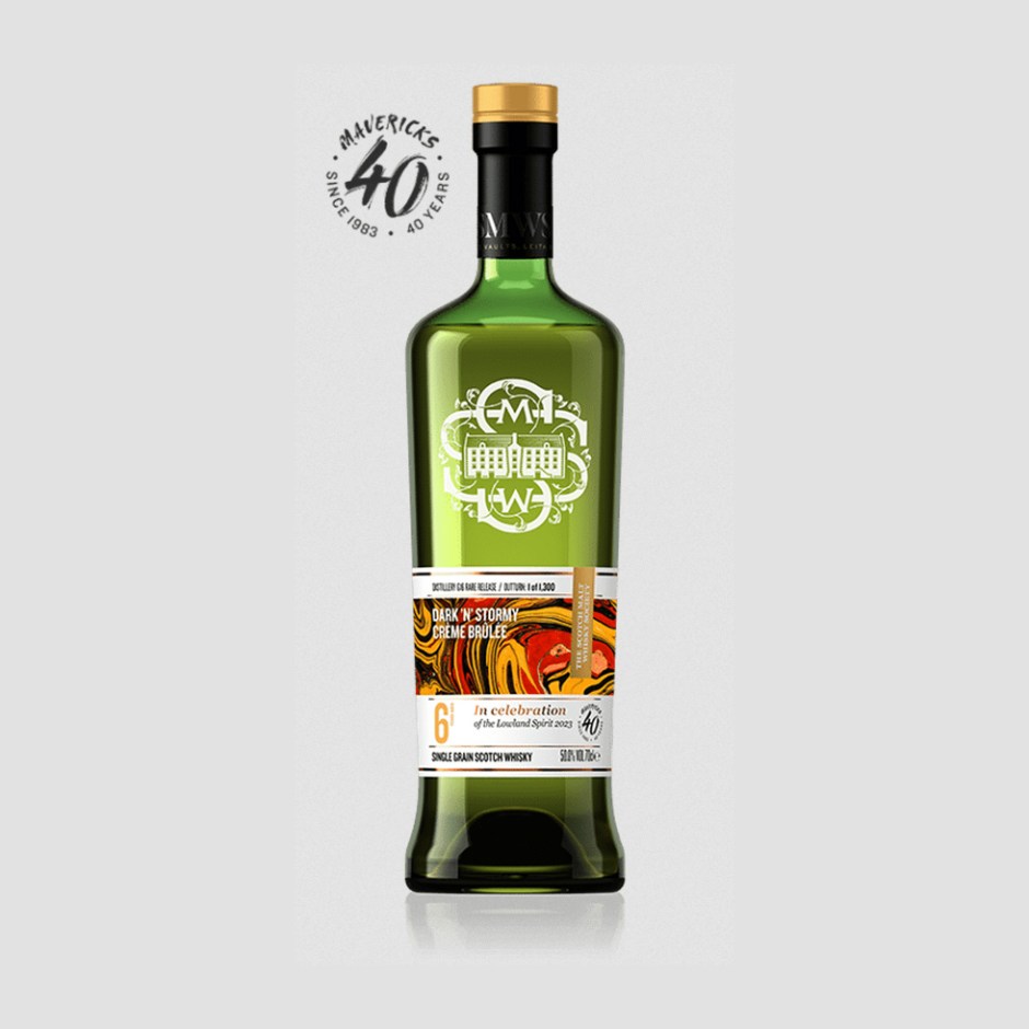 Glasgow Distillery 6yo Single Grain Whisky "G16: Dark 'n' stormy creme brulee" by The Scotch Malt Whisky Society (SMWS)