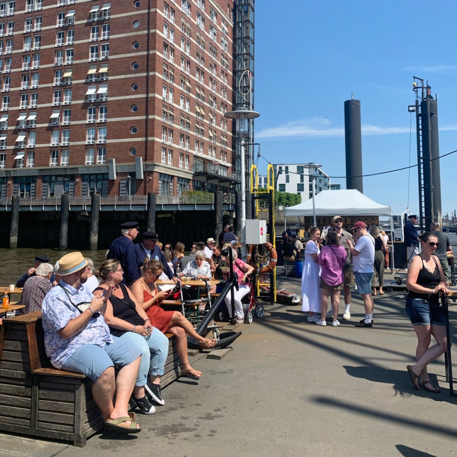 Borco World of Whisky festival 2023 at Museumshafen Oevelgoenne in Hamburg