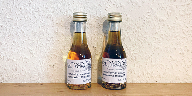 2x Inchmurrin 25yo Oloroso and PX by DeinWhisky.de and Sansibar Whisky (Loch Lomond Distillery)