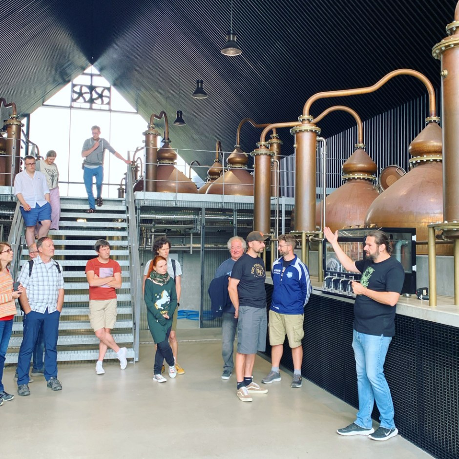 Impressions from the Classic Whisky Tour at Stauning Disillery in Denmark