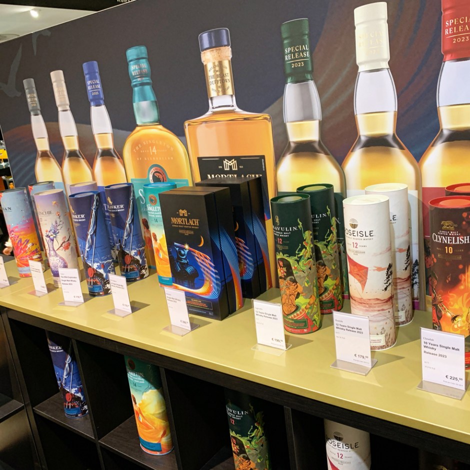 Diageo Scotch Whisky Special Releases 2023 - Open Tasting at Alsterhaus in Hamburg