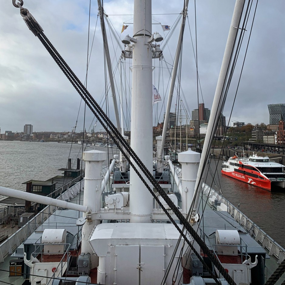 Thy Whisky Cask Owners' Tasting aboard the Cap San Diego in Hamburg