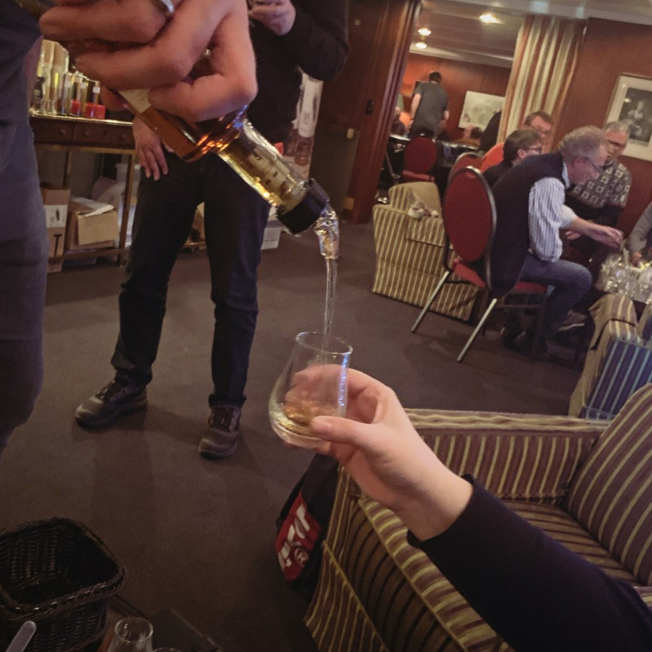 Thy Whisky Cask Owners' Tasting aboard the Cap San Diego in Hamburg